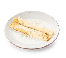 Блинчики с сыром и ветчиной