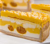 Чизкейк Манго-маракуйя