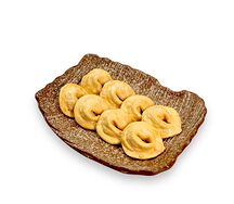 Пельмени из телятины жареные