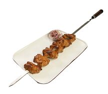 Шашлык из фермерской cвинoй шеи