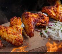 Шашлык из куриных крылышек