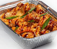 Запеченный бокс с курицей