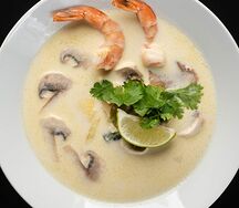 Том Кха с овощами