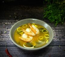 Мисо-суп с креветкой