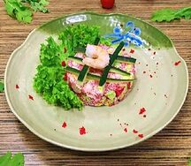 Салат Креветки и авокадо