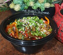 Рис с морепродуктами и овощами