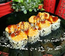 Запеченный унаги cheese маки