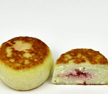 Сырники с фисташкой и вишней