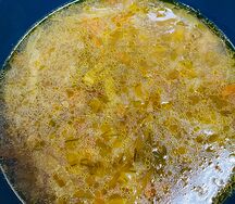 Щи с курицей