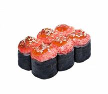 Запеченный мини-ролл с угрем