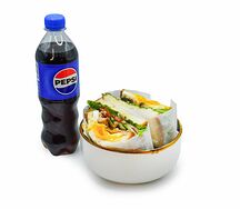 Комбо, Ванпаку Сэндвич с тунцом и пепси 0,5
