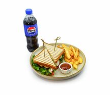 Комбо, Клаб сэндвич с курицей и пепси 0,5