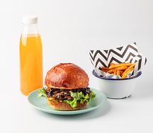 Beef Burger Combo