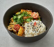 Жёлтый карри с тофу 