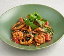 Вок Пьяная лапша с морепродуктами
