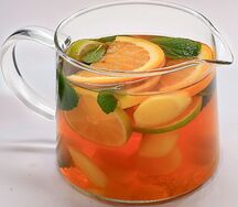 Чай имбирный