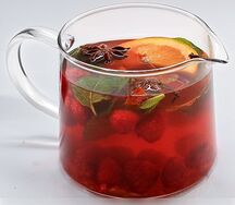 Чай малиновый
