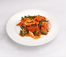 Курица с овощами в соусе том ям