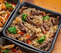 Wok c говядиной