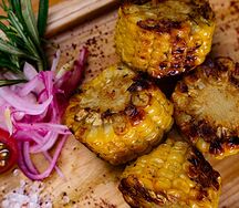 Кольца кукурузы на гриле