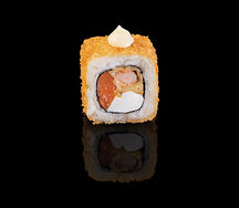 Ролл Горячий с креветкой и лососем 8 шт