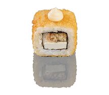 Горячий ролл с креветкой и угрём