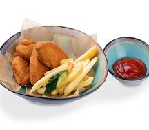 Наггетсы с картошкой фри