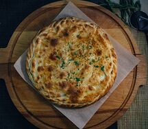 Осетинский пирог с курицей и картофелем