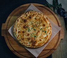 Пирог осетинский с капустой и мясом