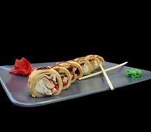 Темпурная тортилья с курицей
