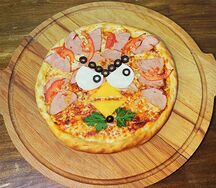 Пицца детская Angry Birds