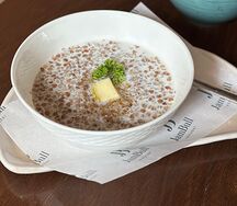 Каша гречневая с молоком и маслом