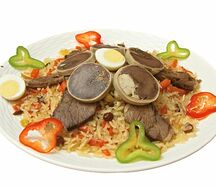 Плов с казы