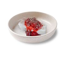 Семифредо с клубникой
