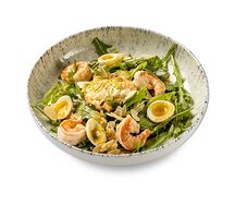 Салат с креветками