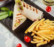 Тортилья с курицей