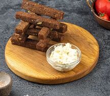 Ржаные чесночные гренки
