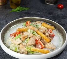 Цезарь с курицей