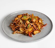 Удон с курицей