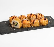 Аляска запеченная с угрем