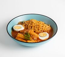 Токпокки с лапшой