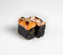 Гункан с креветками