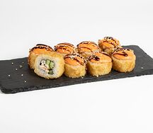 Аляска запеченная с курицей