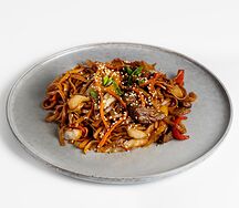 Удон с говядиной