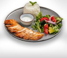 Фитнес обед с рисом