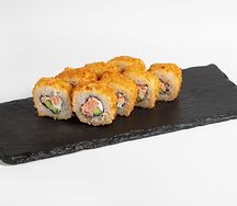 Аляска темпура с лососем