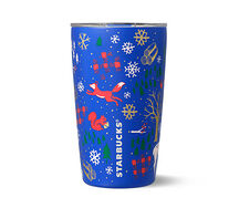 Тамблер из коррозионностойкой стали WOODLAND BLUE, 355 мл