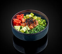 Поке с лососем