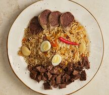 Ханский плов с казы