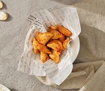 Вареники жареные
